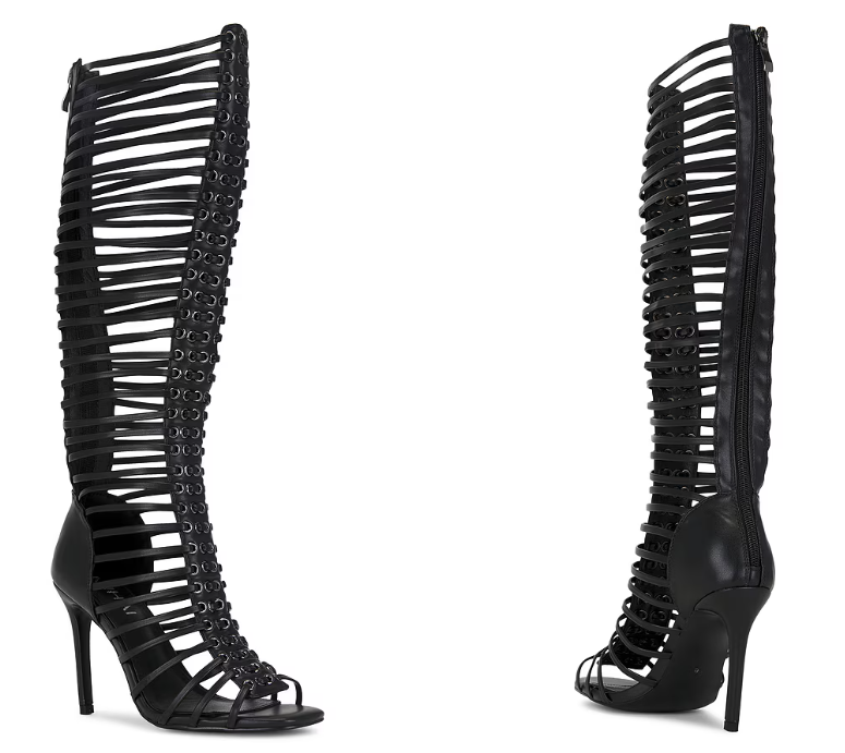Women'S Fashion Boots - Sepatu Bot Sandal Pergelangan Kaki Hak