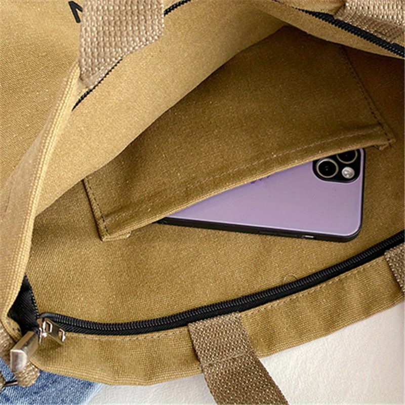 Canvas Tote Bag - Tas Tote Kanvas Jepang yang Modis