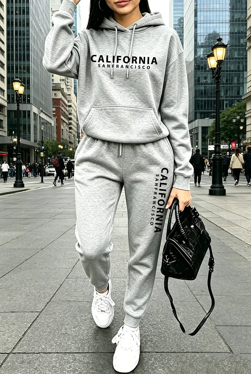 Women'S Fashion Hoodie - Setelan Olahraga Wanita Berkualitas, Hoodie Kasual