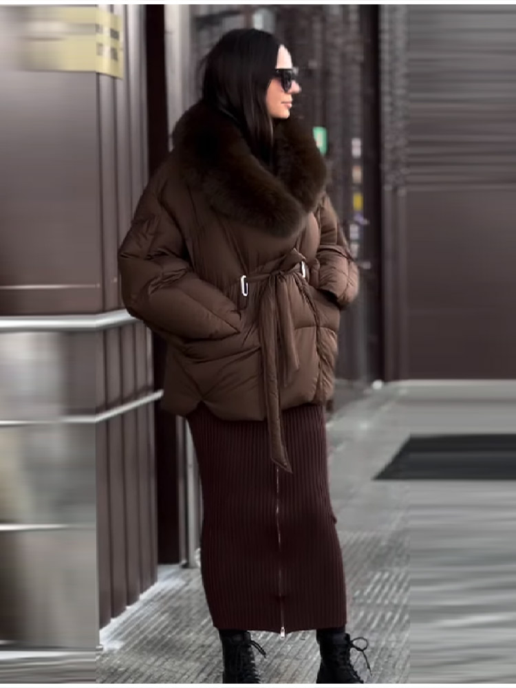 Women'S Fashion Trends Fall 2025 - Mantel Katun Vintage Elegan Longgar Kasual