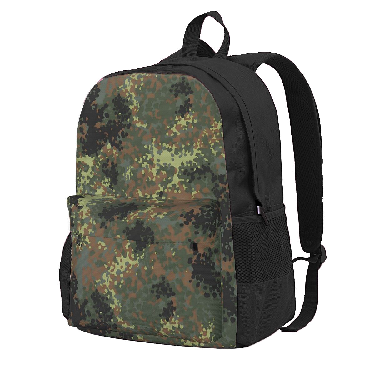Women'S Fashion Ww2 - Splintertarn Tas Ransel Sekolah Kamuflase Militer