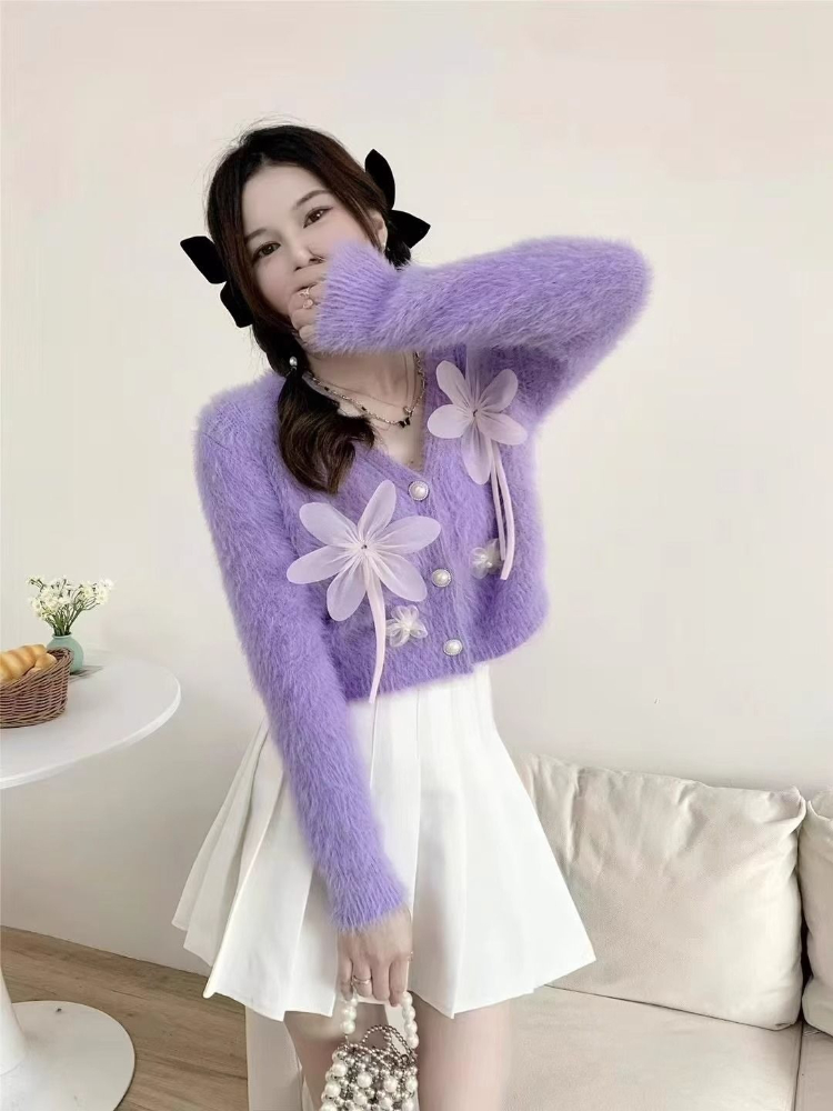 Women'S Fashion Trends Fall 2025 - Sweater Rajut Wanita Manis Kerah V