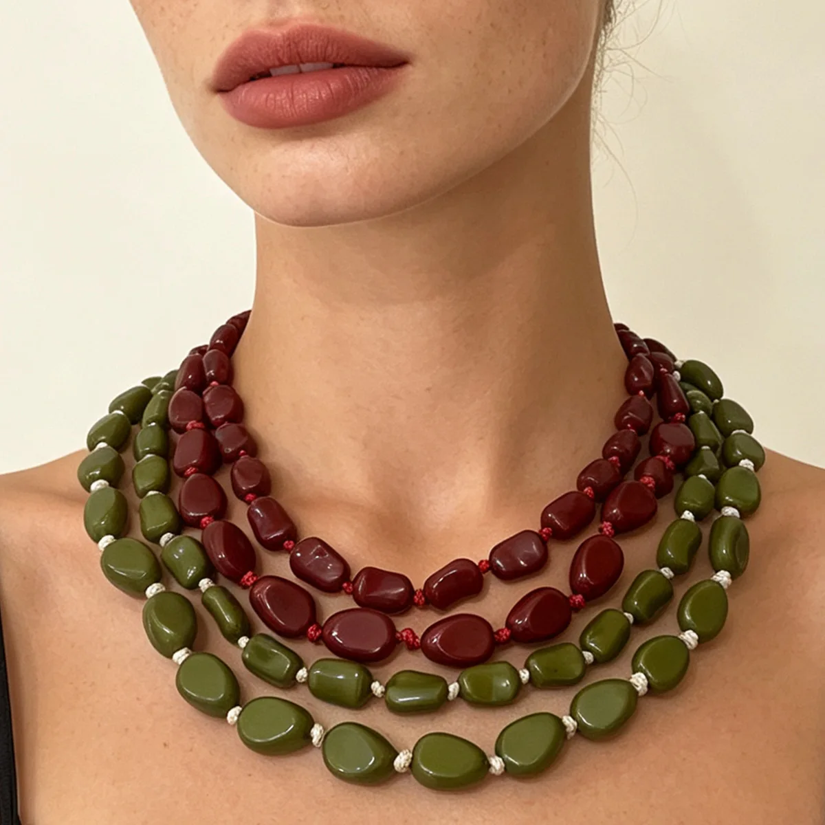 Kalung Mutiara Oval Tidak Bera - Women'S Fashion Ww2 ulasan dan harga