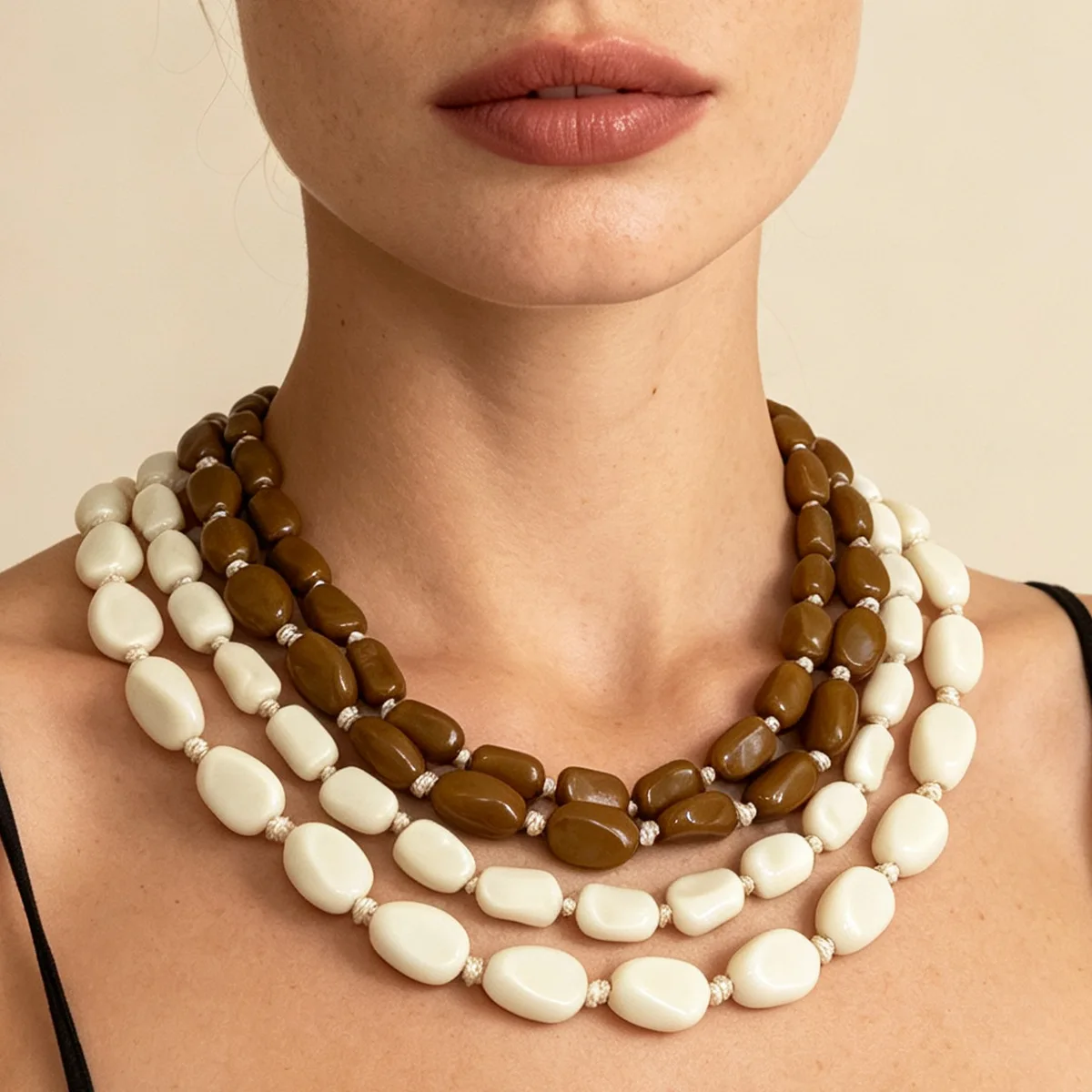 Kalung Mutiara Oval Tidak Bera - Women'S Fashion Ww2 ulasan dan harga