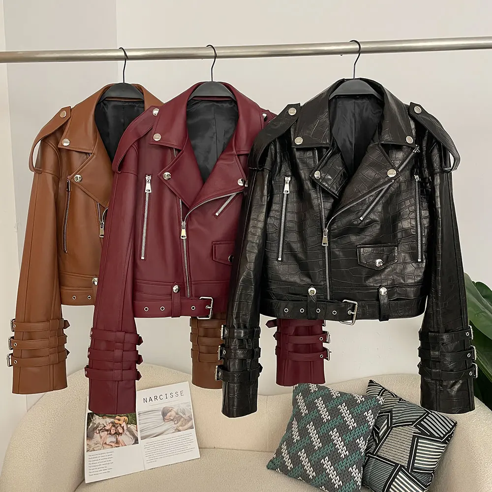 Jaket Kulit Asli Wanita untuk  - Women'S Fashion Utility Jacket ulasan dan harga