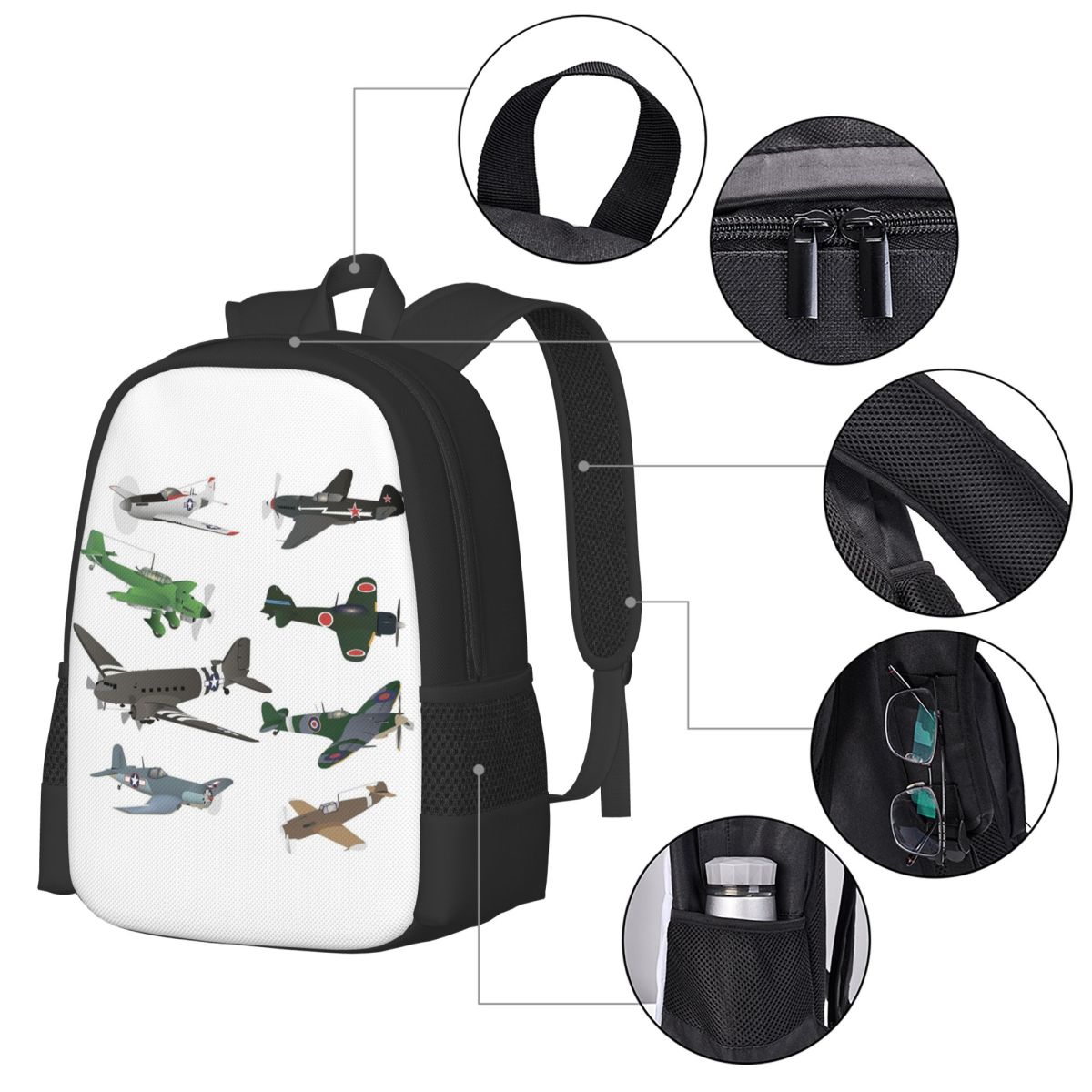 Tas Sekolah Ransel Pelajar Pes - Women'S Fashion Ww2 ulasan dan harga