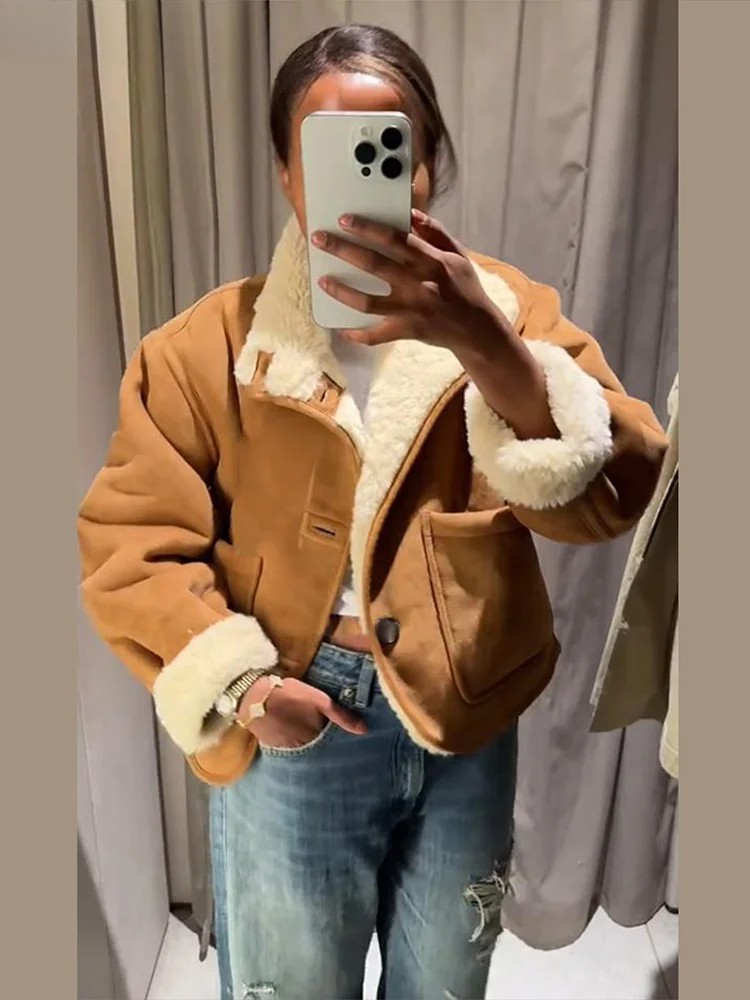 Jaket Wanita Model Double Side - Women'S Fashion Utility Jacket ulasan dan harga