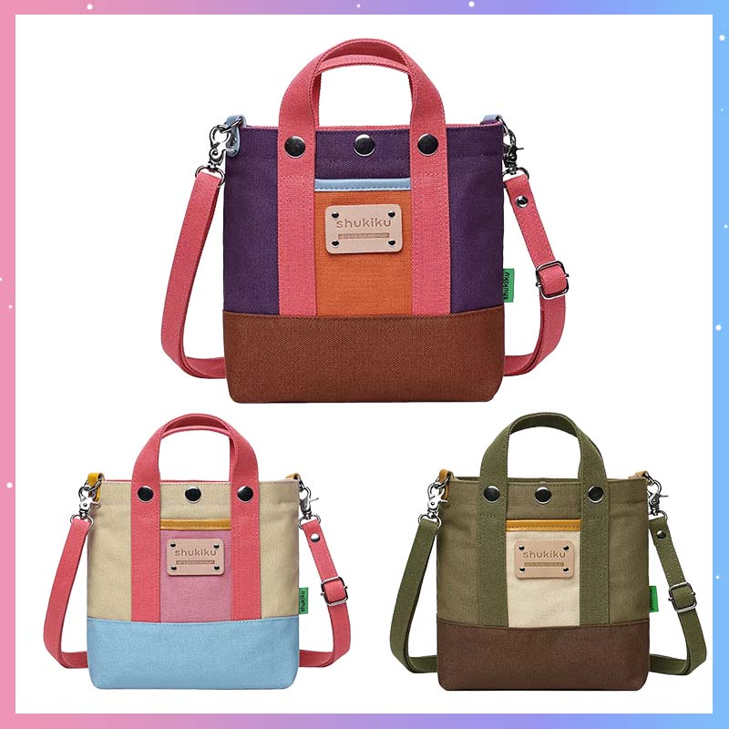 Shukiku Tas Selempang Sneaker  - Canvas Tote Bag ulasan dan harga