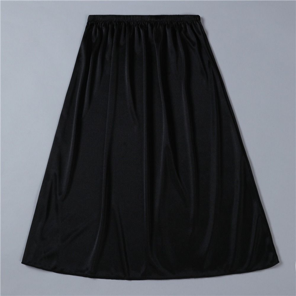 Rok Dalam Sutra Satin Sederhan - Slip Dress Satin ulasan dan harga