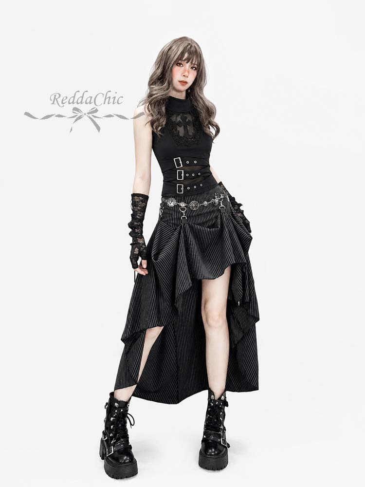 REDDACHiC Setelan Wanita Tank  - Asymmetric Top Women ulasan dan harga