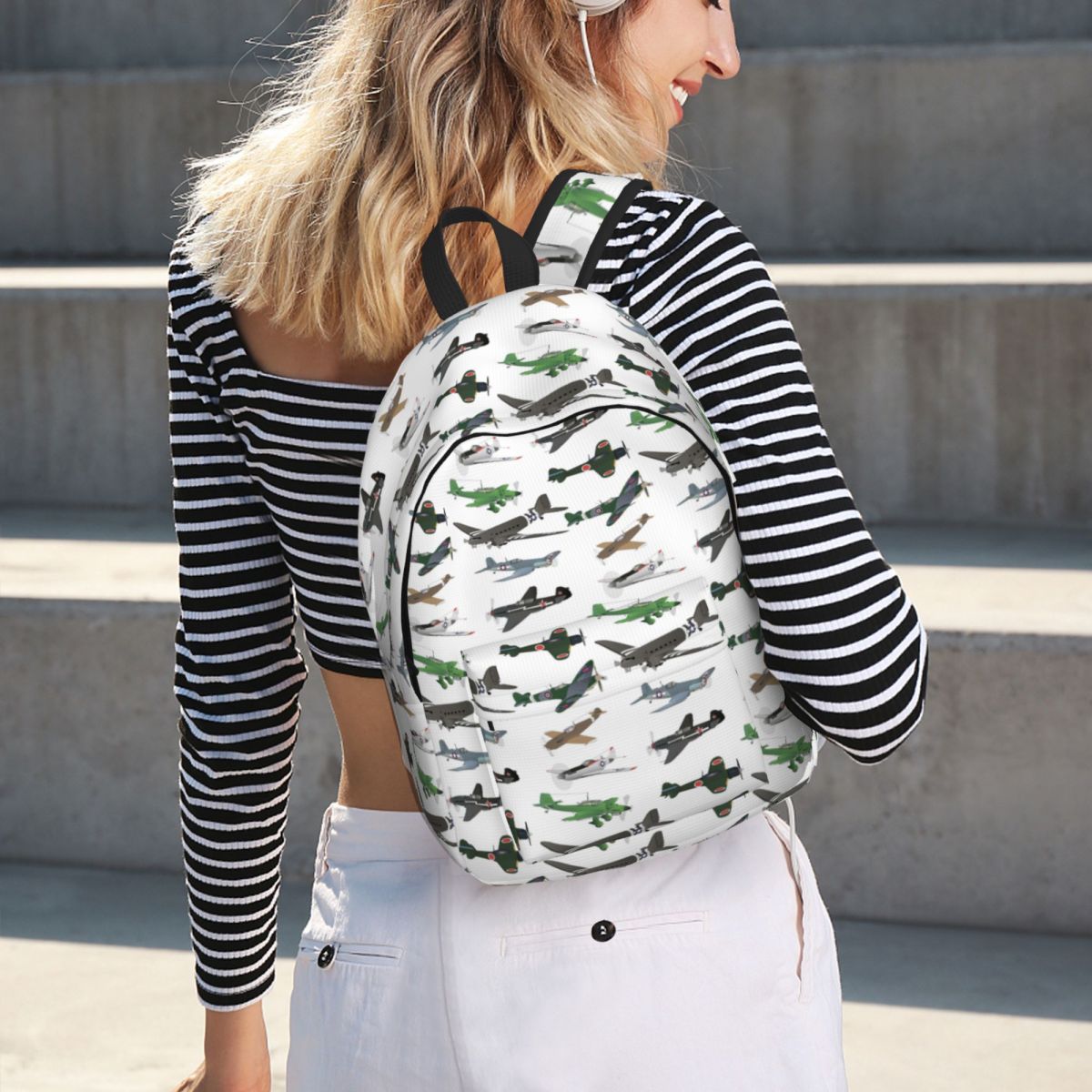Tas Sekolah Ransel Pelajar Pes - Women'S Fashion Ww2 ulasan dan harga