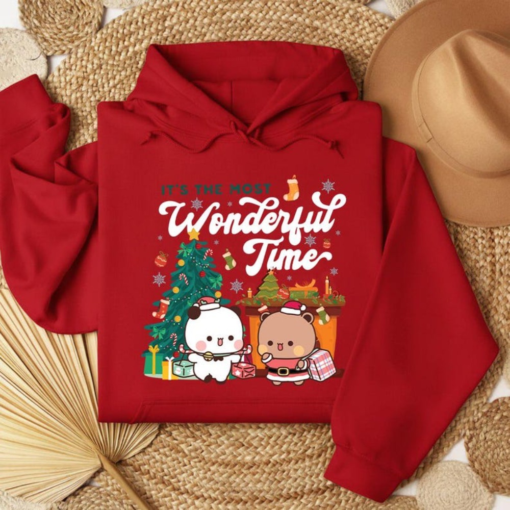 Bubu Dudu Hoodie Natal Lucu, H - Women'S Fashion Hoodie ulasan dan harga