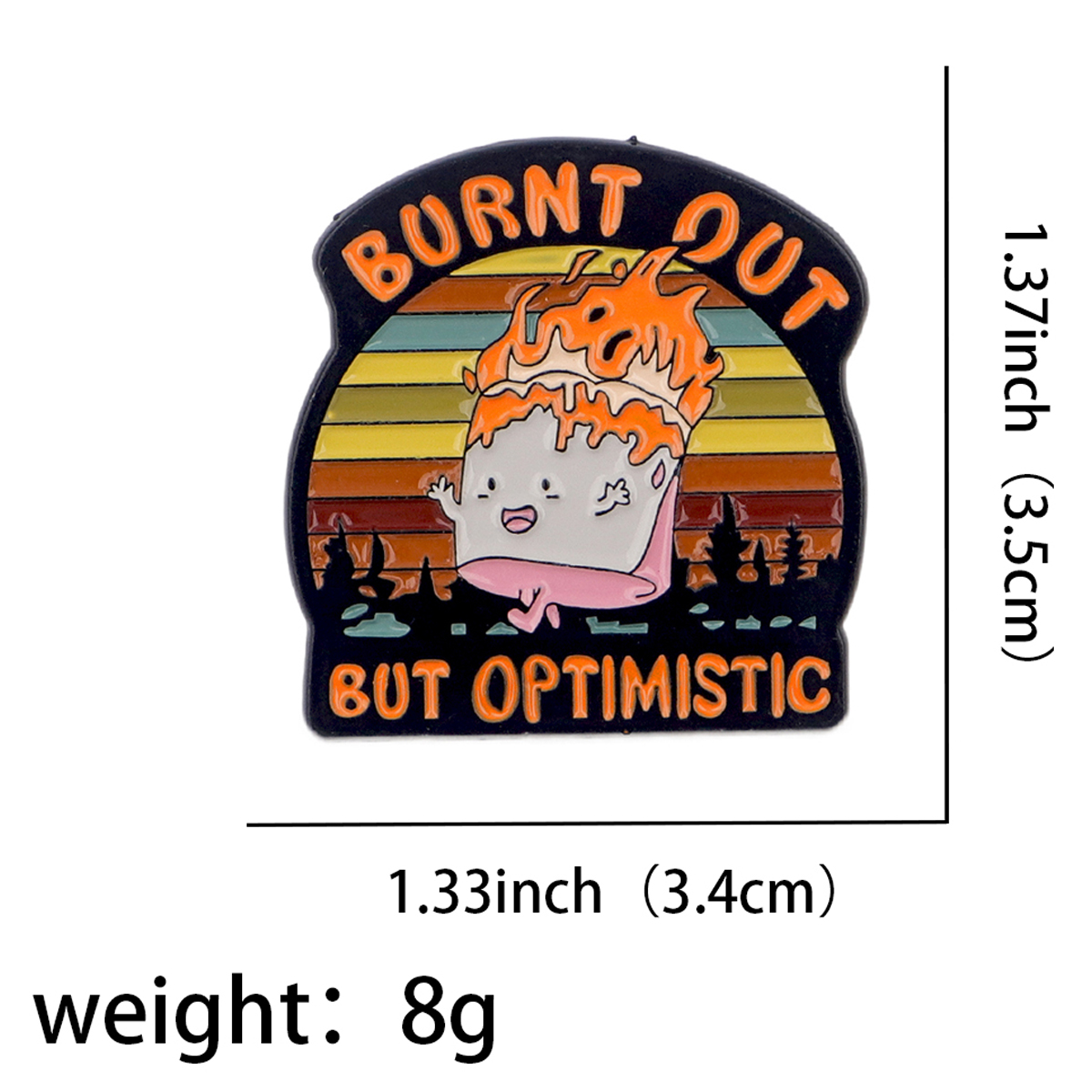 Lencana Api Bros Pin Enamel un - Women Fashion Japan ulasan dan harga