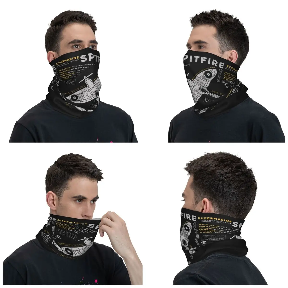 Bandana Spitfire Baru, Penutup - Women'S Fashion Ww2 ulasan dan harga