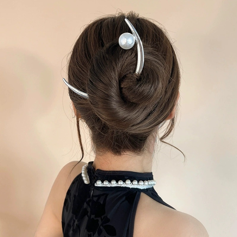 Jepit Rambut Mutiara Bentuk Bu - Women Fashion Hub ulasan dan harga