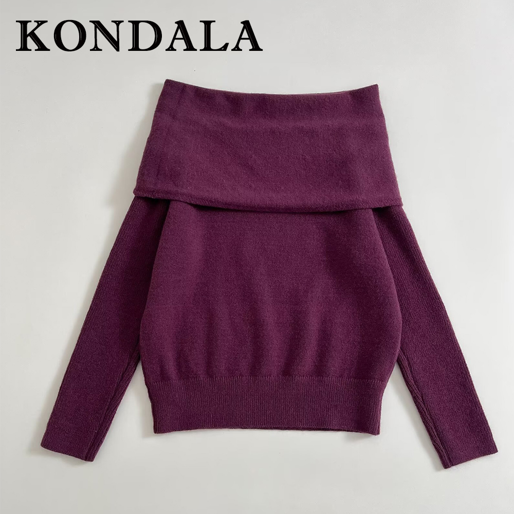 KONDALA Vintage Wine Red Sexy  - Women'S Fashion Trends Fall 2025 ulasan dan harga