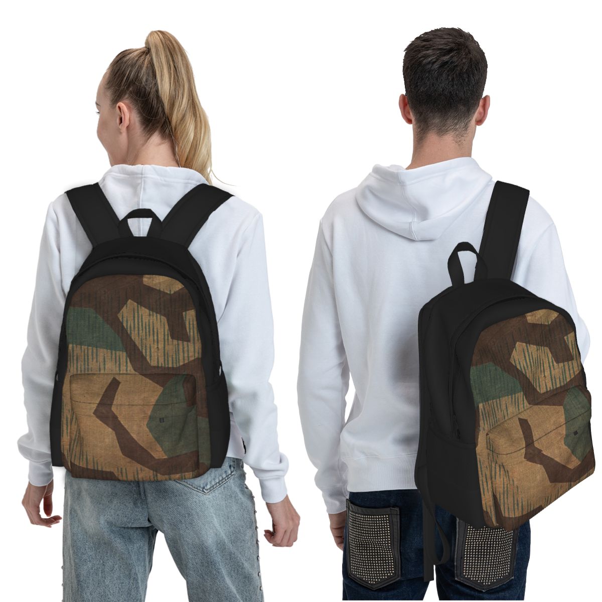 Splintertarn Tas Ransel Sekola - Women'S Fashion Ww2 ulasan dan harga