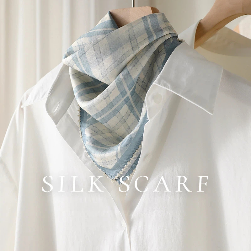 Syal Sutra 100% Aksesori Musim - Women Fashion Japan ulasan dan harga