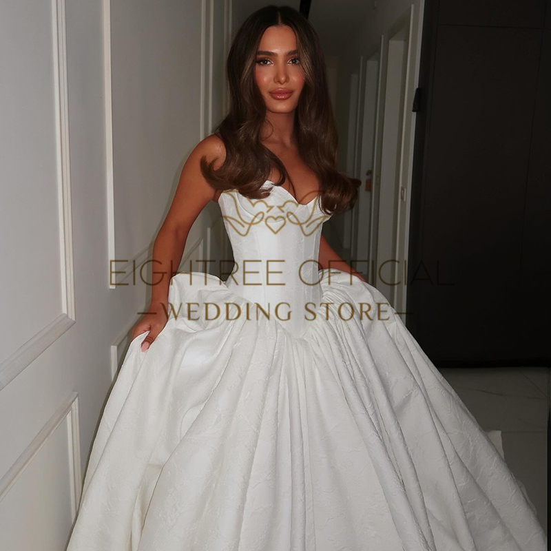 Gaun Pengantin A-Line Elegan E - Slip Dress Satin ulasan dan harga