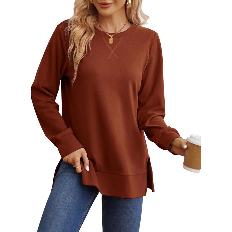 Sweatshirt wanita dengan belah - Women'S Fashion Trends Fall 2025 ulasan dan harga