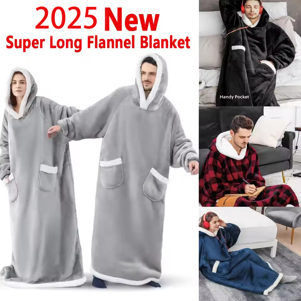 Selimut Flanel Super Panjang 1 - Women'S Fashion Hoodie ulasan dan harga