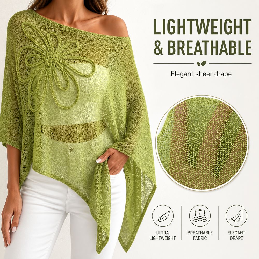 Atasan Ponco Bergaya Tanpa Len - Asymmetric Top Women ulasan dan harga