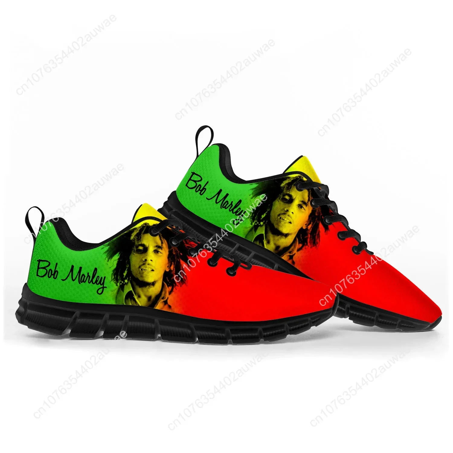 Bob Marley Reggae Rasta Penyan - Women'S Fashion Gym Shoes ulasan dan harga