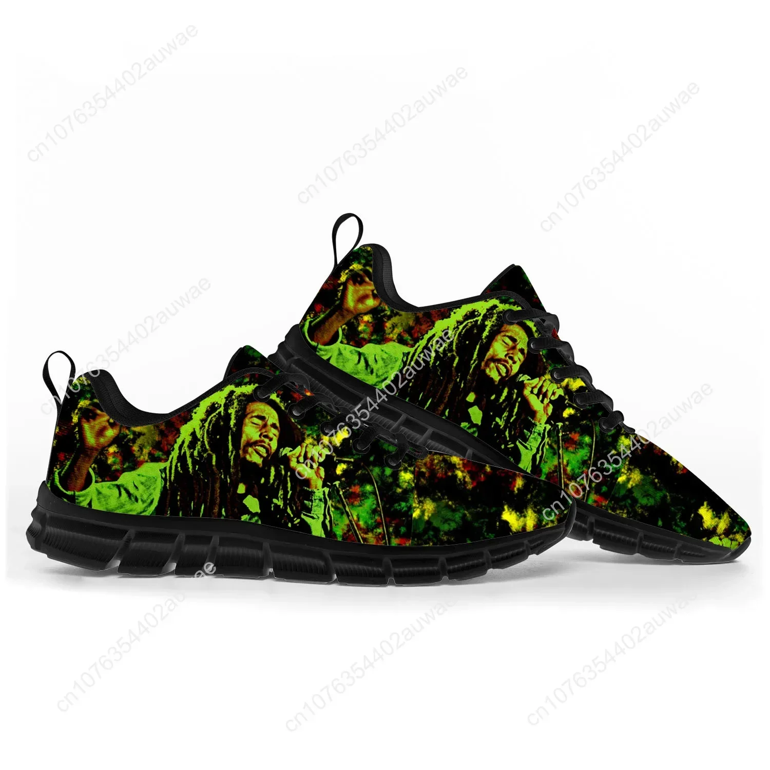 Bob Marley Reggae Rasta Penyan - Women'S Fashion Gym Shoes ulasan dan harga