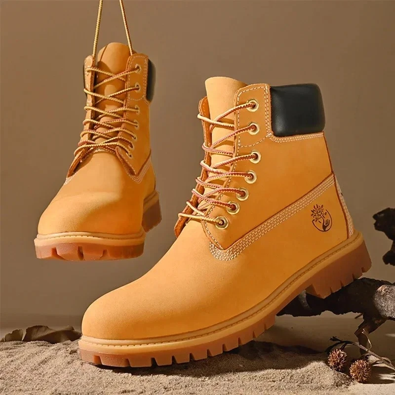 Sepatu Boots Pria High Top Ber - Women'S Fashion Gym Shoes ulasan dan harga
